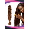 Afrika Örgüsü Ve Rasta Için Sentetik Saç -  210cm - 165gr  - 0A37