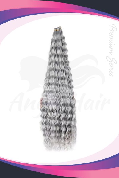 Su Dalgası İçin Sentetik Saç  - 82cm - 120gr - GREY