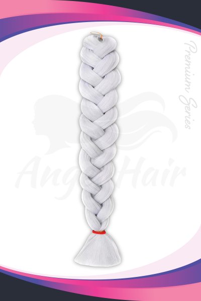 Afrika Örgüsü Ve Rasta Için Sentetik Saç -  210cm - 165gr  - 0GREY