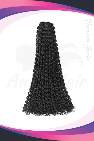 Afro İçin Sentetik Saç  - 51cm - 165gr - 2