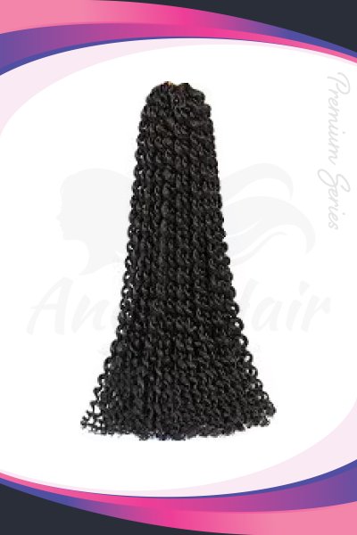 Afro İçin Sentetik Saç  - 51cm - 165gr - 4